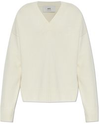 Ami Paris - V-Neck Knitwear - Lyst
