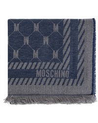 Moschino - Scarf With Monogram - Lyst