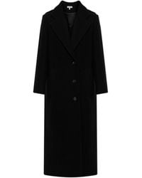 Loewe - Cashmere Coat With Hood - Lyst
