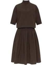 MM6 by Maison Margiela - Dress With A Turtleneck - Lyst