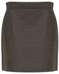 Max Mara - 'Acinoso' Wool Skirt - Lyst