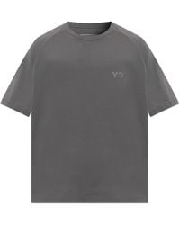 Y-3 - T-Shirt With Logo - Lyst