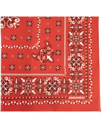 DSquared² - Cotton Scarf - Lyst