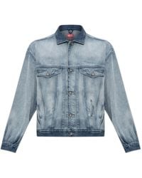 DIESEL - Denim Jacket 'D-Denver-Fsi1' - Lyst