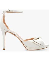 Kate Spade - Satin Heeled Sandals - Lyst