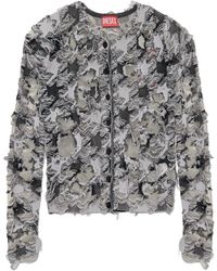 DIESEL - Short Cardigan -Sibylla' - Lyst