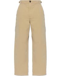 McQueen - Wide-Leg Trousers - Lyst