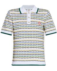 CASABLANCA - Polo With Logo - Lyst