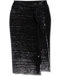 DIESEL - Skirt M-Eganoid - Lyst