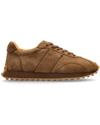 Tod's - Suede Sports Shoes With Logo - Lyst