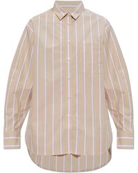 Lacoste - Shirt With Striped Pattern - Lyst