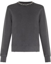 Golden Goose - Cotton Sweatshirt With Logo - Lyst