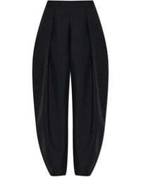 Rohe - Wool Pleated Trousers - Lyst