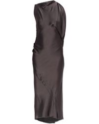 Victoria Beckham - Asymmetrical Dress With A Slit - Lyst