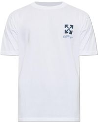 Off-White c/o Virgil Abloh - T-Shirt With Printed Logo - Lyst