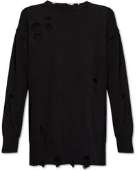 Yohji Yamamoto - Sweater With A Vintage Effect - Lyst