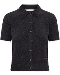 T By Alexander Wang - Short-Sleeved Cardigan - Lyst