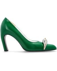 Tory Burch - Leather Heeled Shoes "Pierced" - Lyst