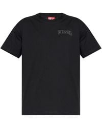 DIESEL - T-Shirt 'T-Norm-V16' - Lyst