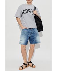 DSquared² - 'Boxer' Denim Shorts - Lyst