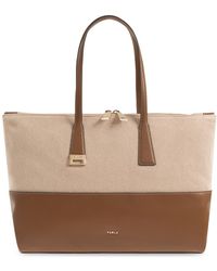 Furla - "Olivia Large" Shopper Bag - Lyst