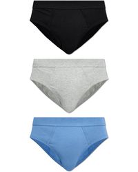 Moschino - Three-Pack Of Cotton Briefs - Lyst