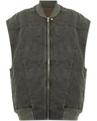 Rick Owens - Oversized Denim Vest - Lyst