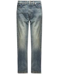 Rhude - Jeans With Vintage Effect, - Lyst