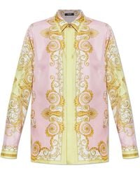 Versace - Silk Shirt - Lyst