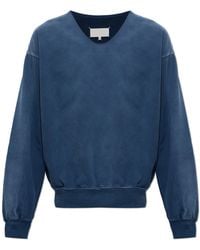 Maison Margiela - Raw-Edge Sweatshirt - Lyst