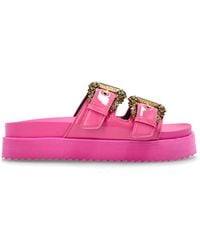 Versace Jeans Couture - Platform Slides - Lyst
