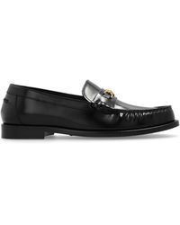 Versace - Leather Loafers, - Lyst