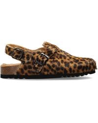 Scholl - "Fae Backstrape Fur" Slides - Lyst