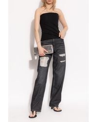 Versace - Top With Bare Shoulders - Lyst