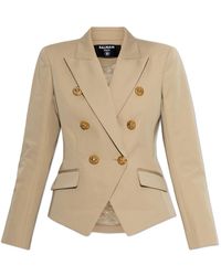 Balmain - Double-Breasted Blazer - Lyst