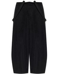 Comme des Garçons - Trousers With Detachable Suspenders - Lyst