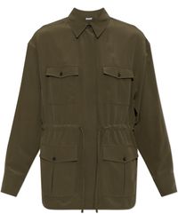 Ferragamo - Shirt With A Waist Drawstring - Lyst