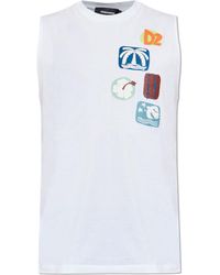 DSquared² - Sleeveless T-shirt Capsule `summer Lovers`, - Lyst