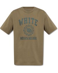 White Mountaineering Printed T-shirt - Green