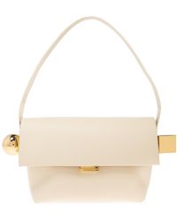 Jacquemus - Minimalist Lambskin Goji Bamboo Shoulder Bag - Lyst