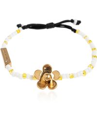 Marc Jacobs - Bracelet With Floral Motif - Lyst