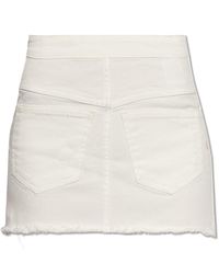 The Mannei - 'malmo Mini' Denim Skirt, - Lyst