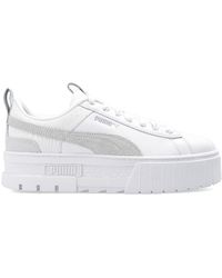 puma womens sneakers white