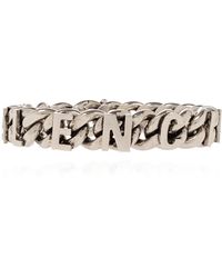 Balenciaga - Brass Bracelet With Logo, ' - Lyst