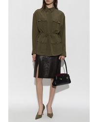 Ferragamo - Shirt With A Waist Drawstring - Lyst