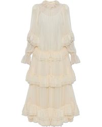 Chloé - Dress With Long Sleeves - Lyst