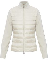 Moncler - Cardigan With Stand-Up Collar - Lyst