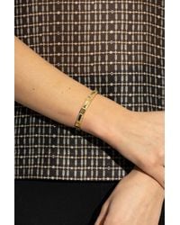 Fendi - Bracelet With Shimmering Crystals - Lyst