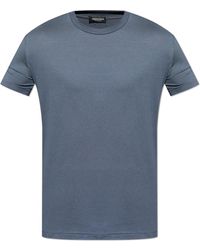 DSquared² - Lingerie-Style T-Shirt With A Crew Neckline - Lyst