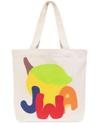 JW Anderson - Shopper Bag With Logo, - Lyst